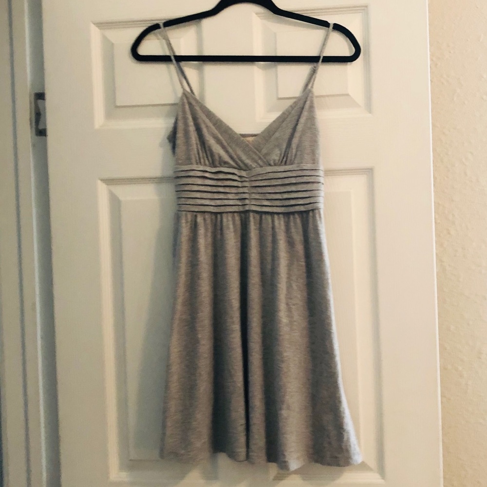 Gray spaghetti strap dress for sale!
